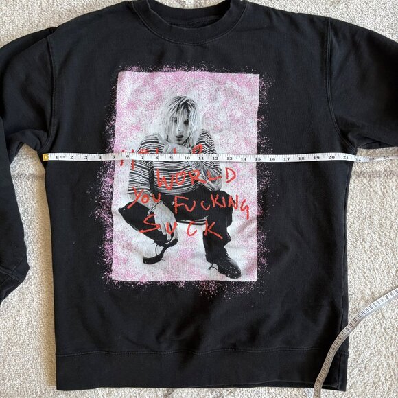 Machine Gun Kelly ‘Tickets To My Downfall’ 2021 Tour Crewneck Sweatshirt Merch - Picture 5 of 7